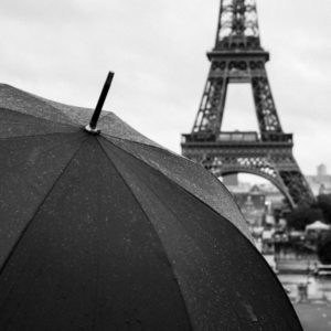 La pluie à Paris